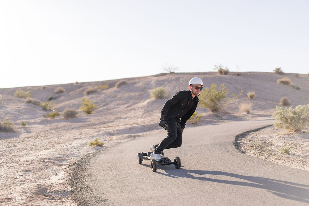 ONSRA VELAR big-wheel electric skateboard designed for strong hill climbing