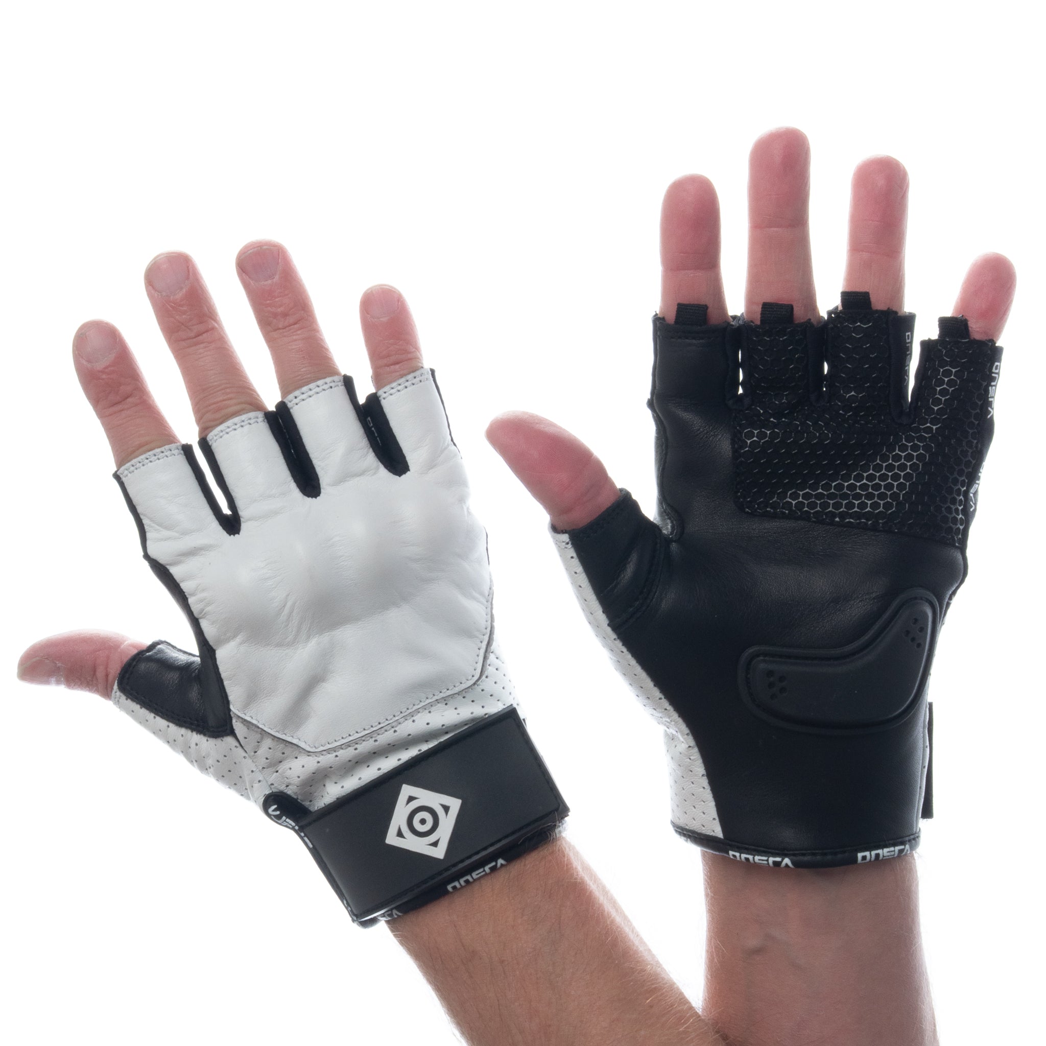 longboard handschuhe test ULTRALIGHT Short-Finger White Longboard Gloves XL