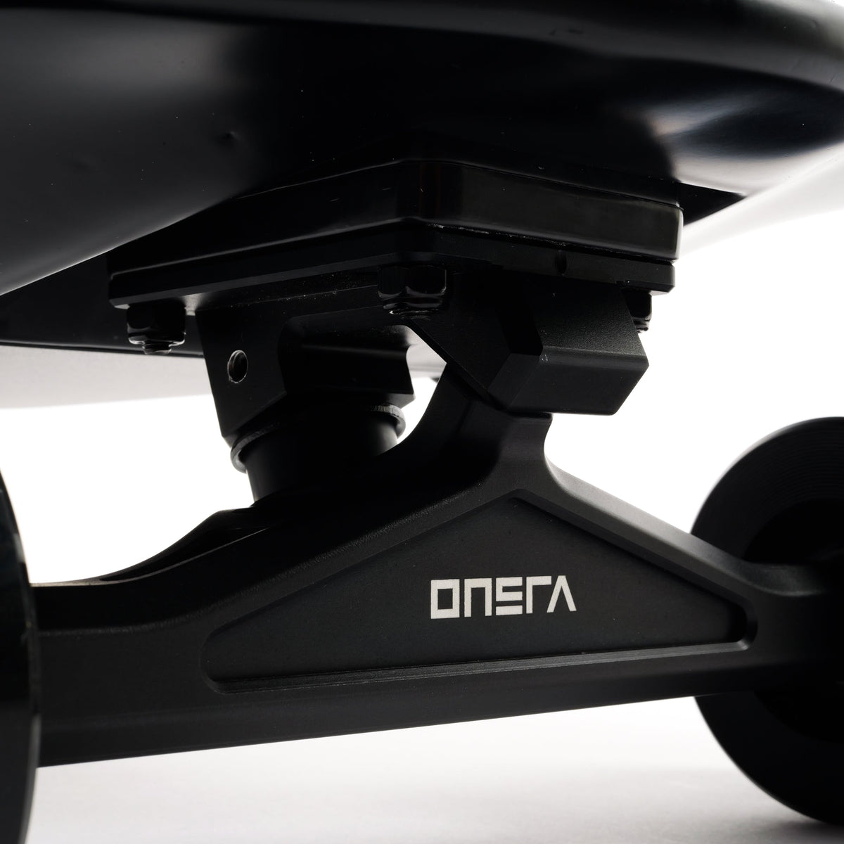 ONSRA electric skateboard riding photo