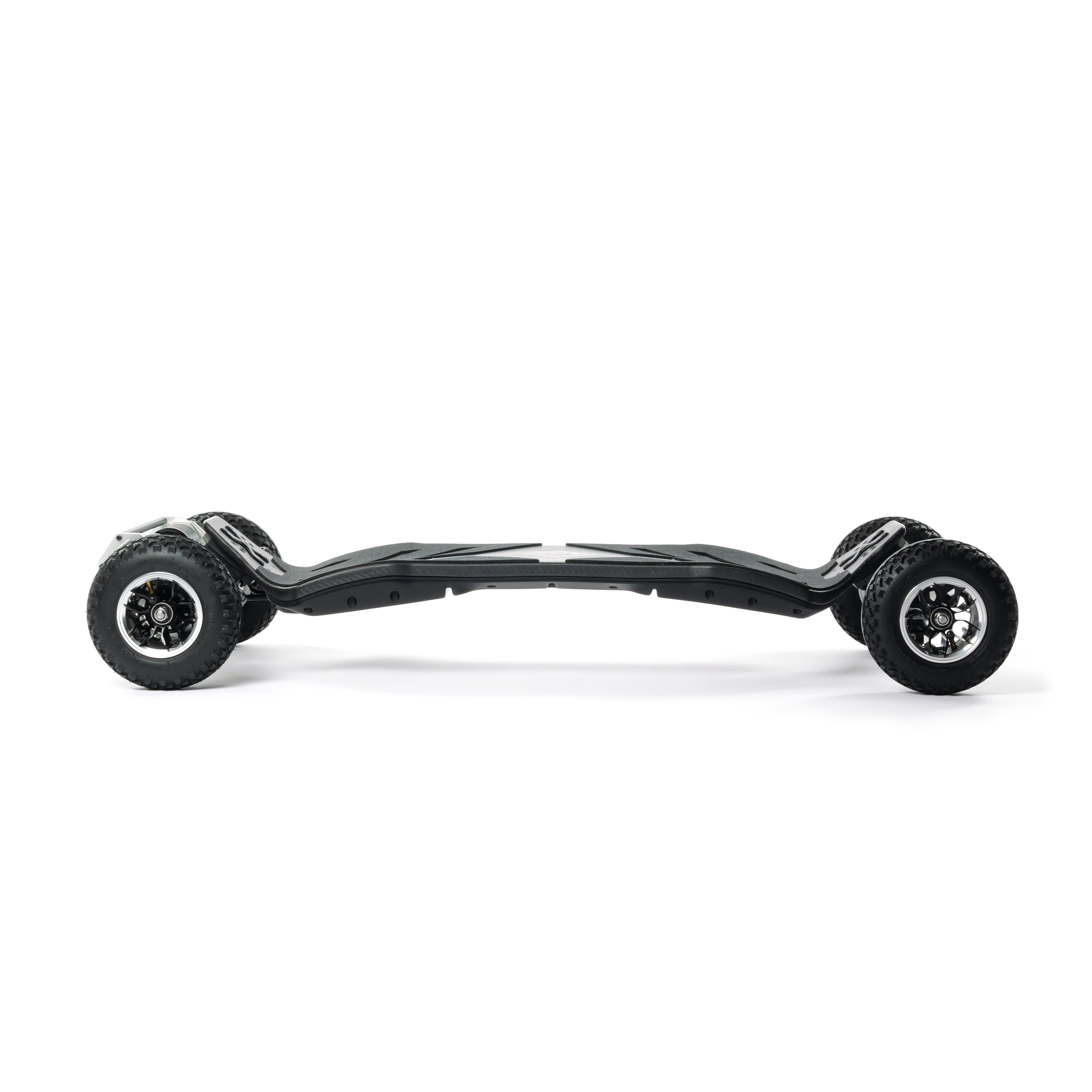 High-performance ONSRA VELAR 2.0 electric skateboard with sleek CNC-machined components, powerful belt drive motors, all-terrain wheels, and premium Swiss design for unmatched speed, stability, and carving.