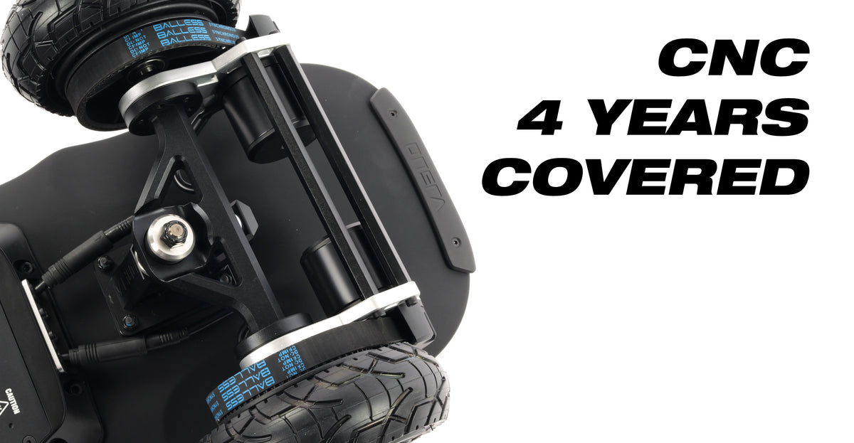 ONSRA Challenger 2.0 All Terrain – CNC belt-drive truck with 4-year warranty