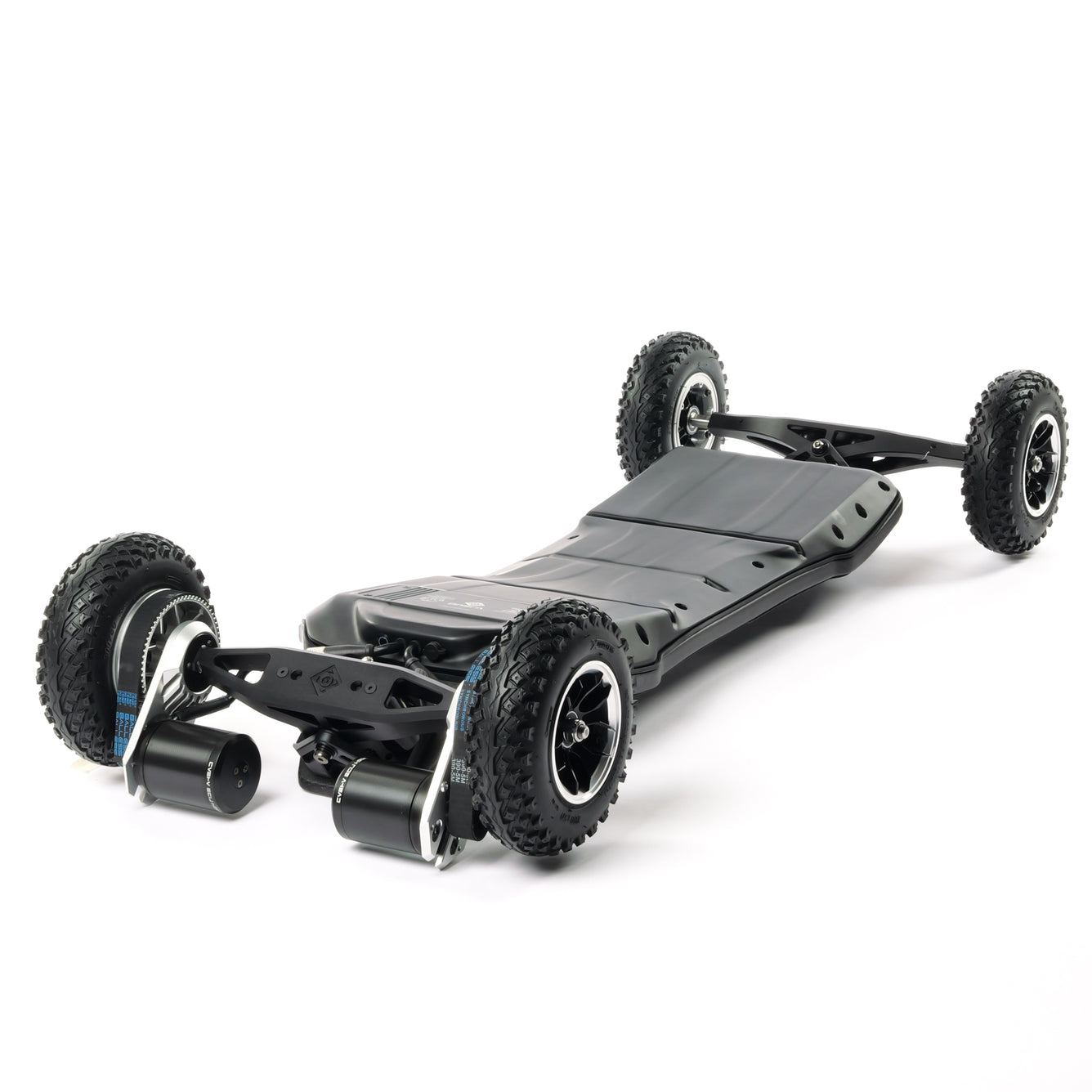 High-performance ONSRA VELAR 2.0 electric skateboard with sleek CNC-machined components, powerful belt drive motors, all-terrain wheels, and premium Swiss design for unmatched speed, stability, and carving.