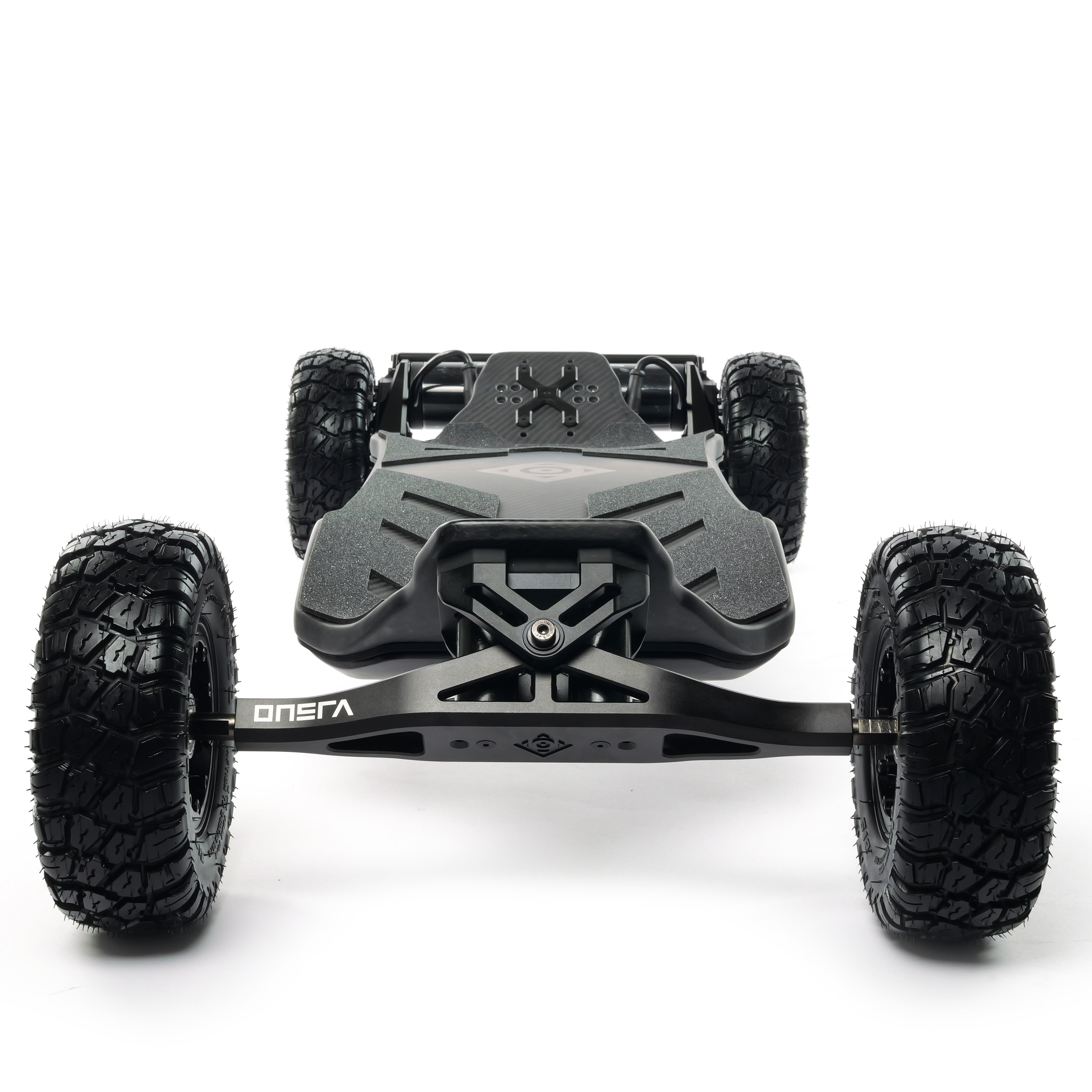 VELAR 14S4P off-road electric longboard battery, compactly integrated into the large high-performance board for extreme speed and off-road riding.